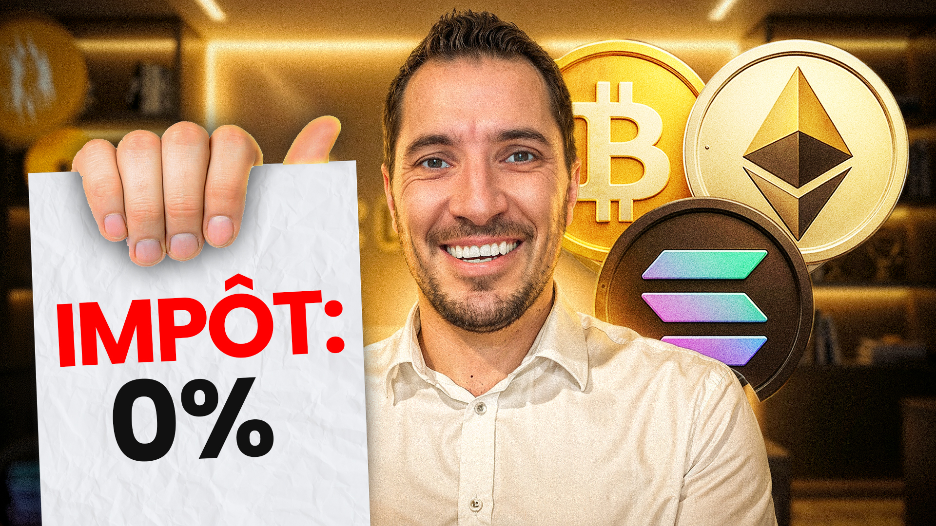 Millionnaire crypto : de 50 % d&rsquo;impôts à 0 %